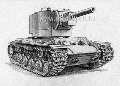 Zvezda - KV-2 Russian Tank